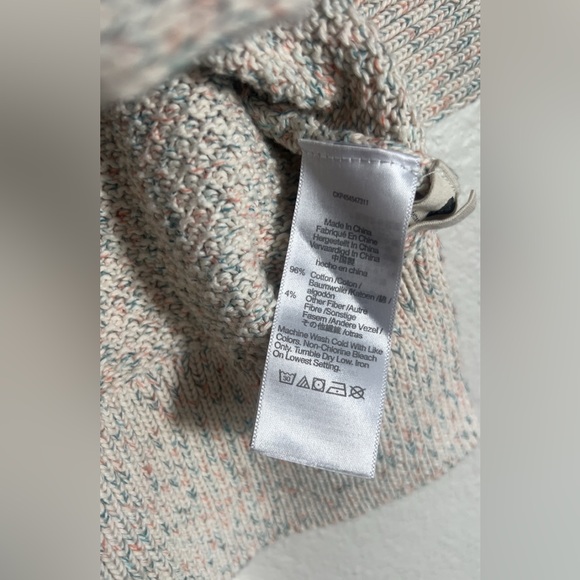 Madewell Knitted Sleeves button up sweater tank top cream Size XXS! - Picture 6 of 6